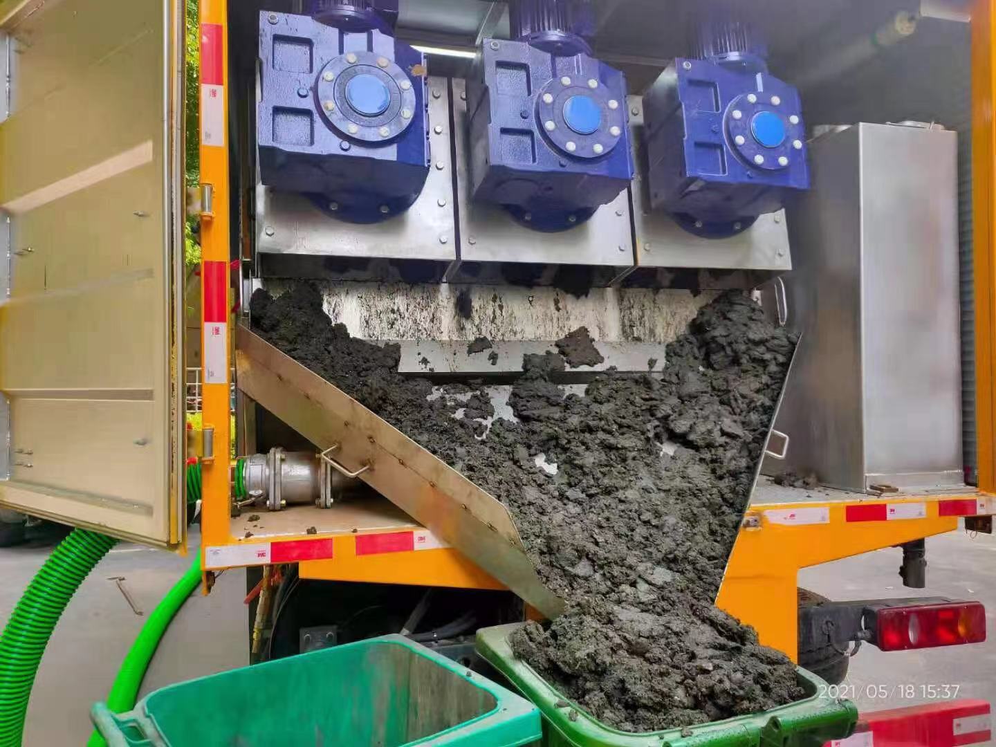 容城化粪池清掏城市维护站-泥浆净化干湿分离处理